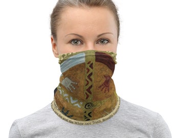 Healing Hands Buddha Face Mask, Buddhism Religious Neck Gaiter, Face Covering, Full Face Mask, Neck Scarf, Headband, Buddhist Gifts