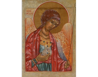 Postal del Arcángel Miguel, Postal de San Miguel, Regalo de San Miguel, Papelería, Tarjeta de notas de los santos católicos religiosos, Regalo del ángel guardián