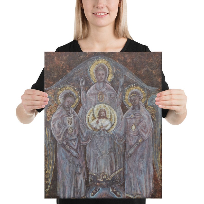 Guardian Angels Canvas Print