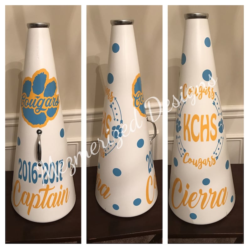 MezmerizedDesigns Cheerleading Megaphone