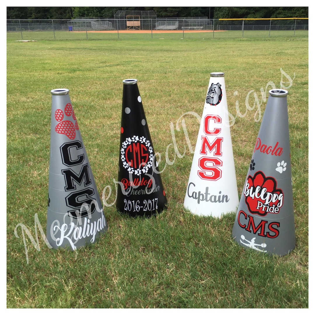 25 Cheerleading Megaphone Etsy