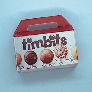 1/6 mini Timbits Box for Elf or Barbie