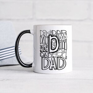 Personalized Dad Coffee Cup - Father&#39;s Day Gift From Kids - Dad Coffee Mug - Funny Gifts For Dad