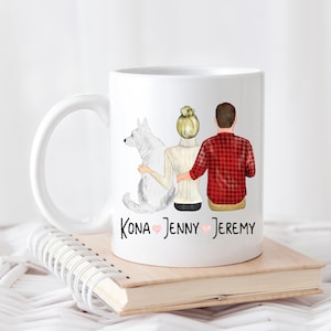 German Shepherd Family Coffee Mug - Gift For Christmas - Cute Coffee Mug - Dog Mom
