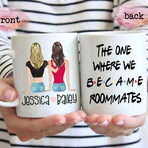 Roommate Gift - College Roommate - Dorm Room - Roommate Mug - Roommate Glass