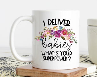 Nurse Gift Gift Labor Delivery Nurse Best Labor Delivery Nurse L/&D Nurse Tumbler I Deliver Babies What/'s Your Superpower OBGYN Gift