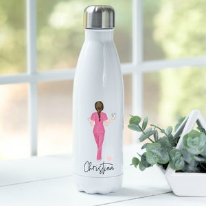 But Did You Die Nurse Life - Personalized Water Tracker Bottle