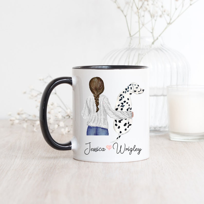 Dalmatian Mom Coffee Mug - Dalmatian Mom - Gift For Christmas - Cute Coffee Mug - Dog Mom 