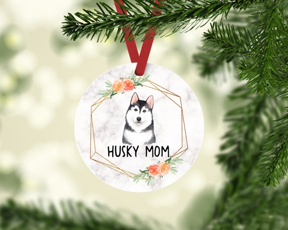 dog mom christmas ornament