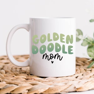 Doodle Mom Coffee Mug - Golden Doodle Lover - Gift For Christmas - Cute Coffee Mug - Dog Mom