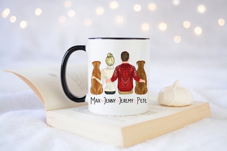 Boxer Family Coffee Mug - Boxer Mom - Boxer Dad - Gift For Christmas - Cute Coffee Mug - Dog Mom 