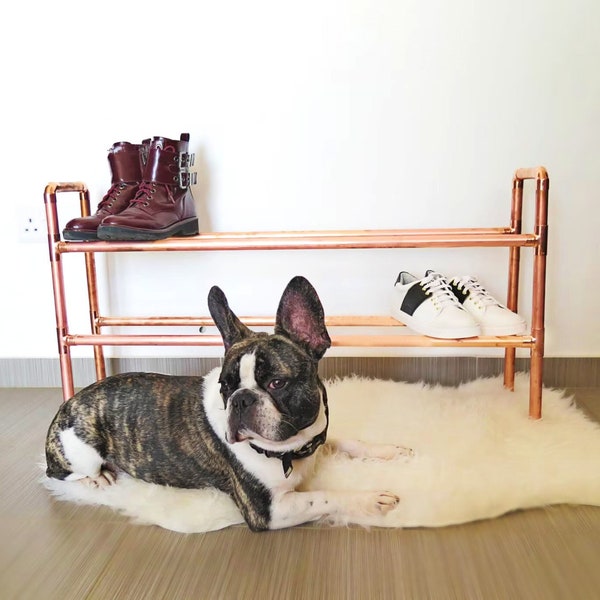 Simple Copper Shoe Rack [Custom Orders]