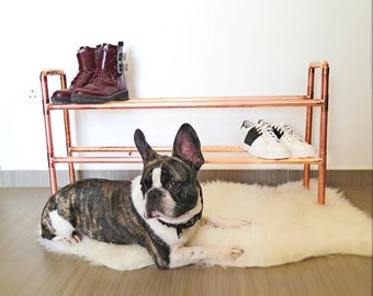 Simple Copper Shoe Rack [Custom Orders]