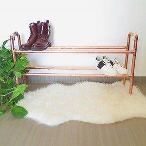 Simple Copper Shoe Rack Custom Orders image 6