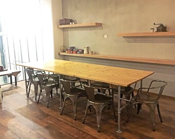 Industrial Design Coffee Shop Tables for a local Cypriot Cafe [Showcase project - available only upon requests]