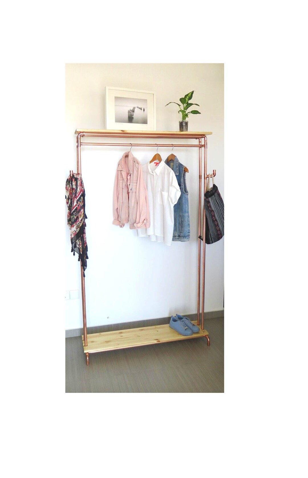 Large Copper Rack Designed for Heavy Garments and Wedding Gowns Top ...