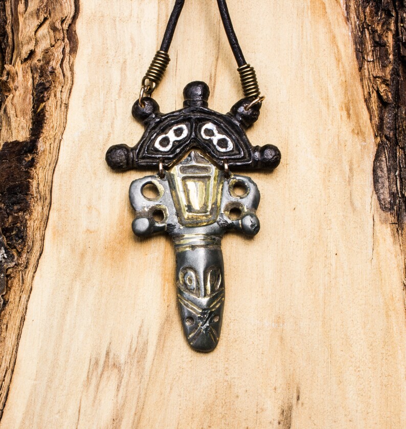 Ancient Slavic Pendant Vikings amulet Bronze patina Necklace Etsy