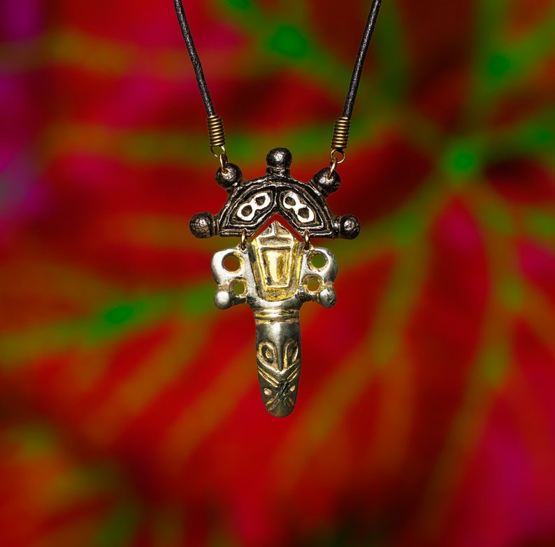 Ancient Slavic Pendant Vikings amulet Bronze patina Necklace Etsy