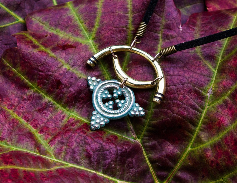 Bronze Ancient Necklace Slavic Amulet Vikings Jewelry Pendant Etsy