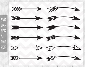 Download Curved Arrow Svg Etsy