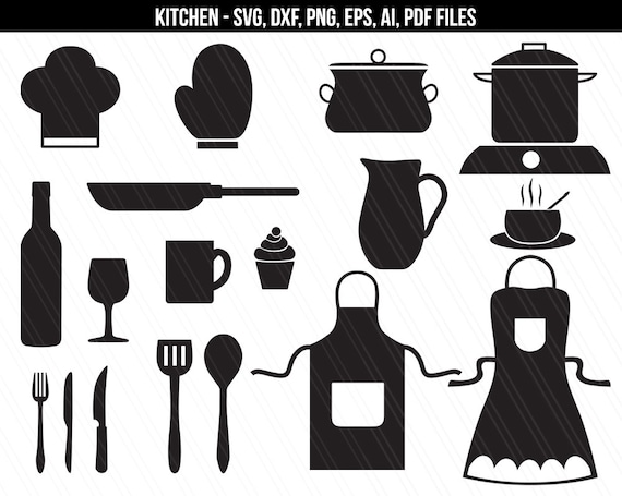 Download Kitchen svg, Kitchen Clipart, Cooking svg, svg files for ...