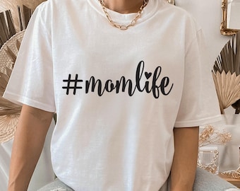 Momlife svg | Hashtag Mom Life SVG | Mom life cut file | Mom shirt |  Mother's day gift | Mom SVG | Cricut and Silhouette Cut Files | png