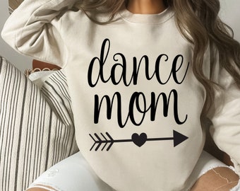 Dance mom Svg, Mom svg, Dancing mom svg, Momlife, Momma svg, Arrow svg, Cricut silhouette - Svg, Dxf, Png, Ai, Pdf, Eps - Instant Download