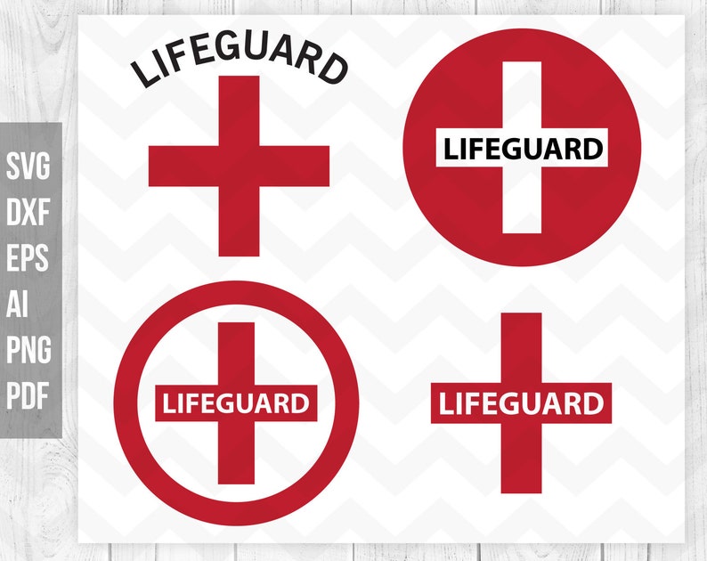 Download Lifeguard svg Red cross svg Ocean svg Lifesaver svg Guard ...
