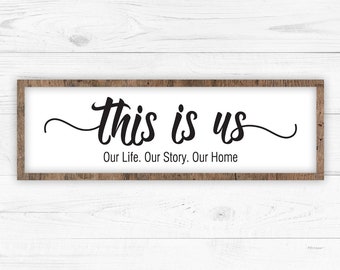 This is us svg, Svg for wood signs, Family svg, Home decor svg, Farmhouse Decor- svg, dxf, eps, ai, pdf, png, ai - Instant digital download