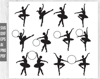 Ballet svg bundle, Ballerina svg, Ballet Dancer Svg, Ballerina Clipart, Ballerina Monogram frames svg, Cricut, Dancer svg-Svg,Dxf,Ai,Eps,Pdf