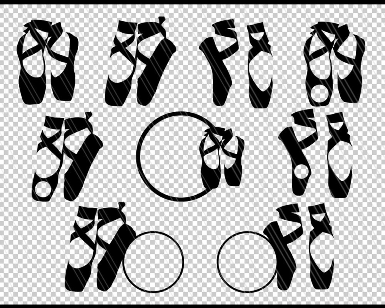 ballet shoes svg, ballet dancer svg, ballet svg, ballerina clipart, ballet shoes monogram svg, cricut, dancer svg - svg, dxf, ai