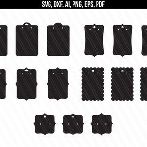 Earrings display cards svg, Earring display svg, Earrings cards template, Earrings display cut files, Cricut silhouette - dxf,ai,eps,png,pdf