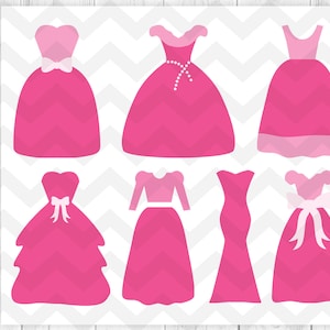 Prinzessin Kleid SVG, Hochzeitskleid SVG, Cinderella Kleid ,DXF, Kleid Clipart, Kleid Vektor, Kleid svg, Brautjungfernkleid SVG-Instant download