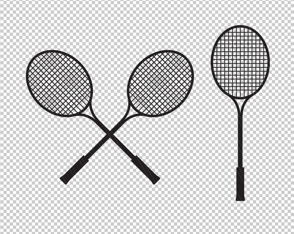 Badminton Svg, Sport Svg, Racket Svg, Badminton Racquets Svg, Tennis ...