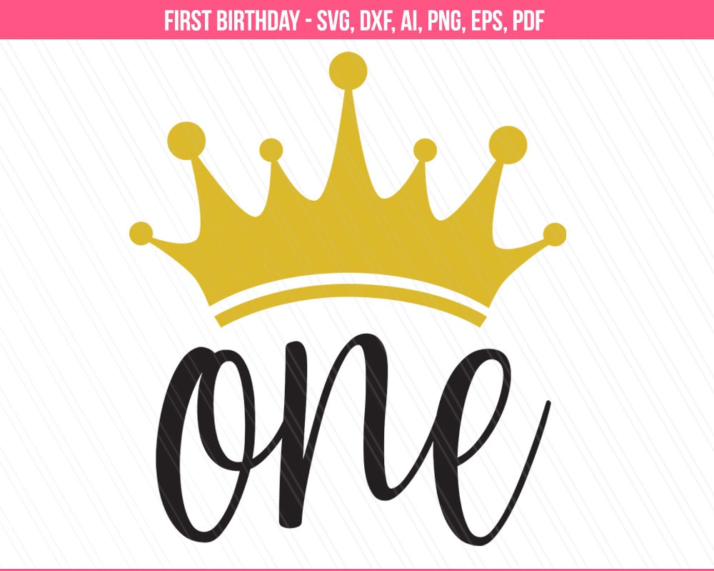 Premier anniversaire svg 1er anniversaire svg Un svg - Etsy France