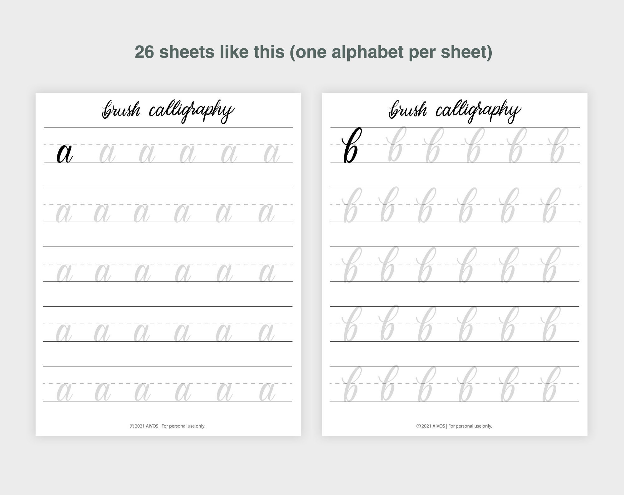 Brush Lettering Procreatebrush Lettering Worksheetsbrush Etsy Brush Lettering Procreatebrush Lettering Worksheetsbrush Etsy