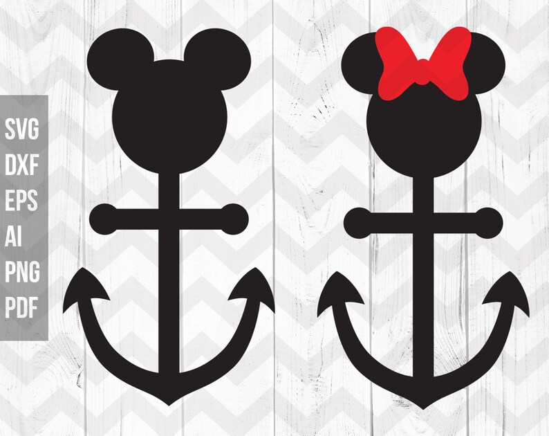 Download Mickey mouse anchor svg Minnie mouse anchor svg Disney svg ...