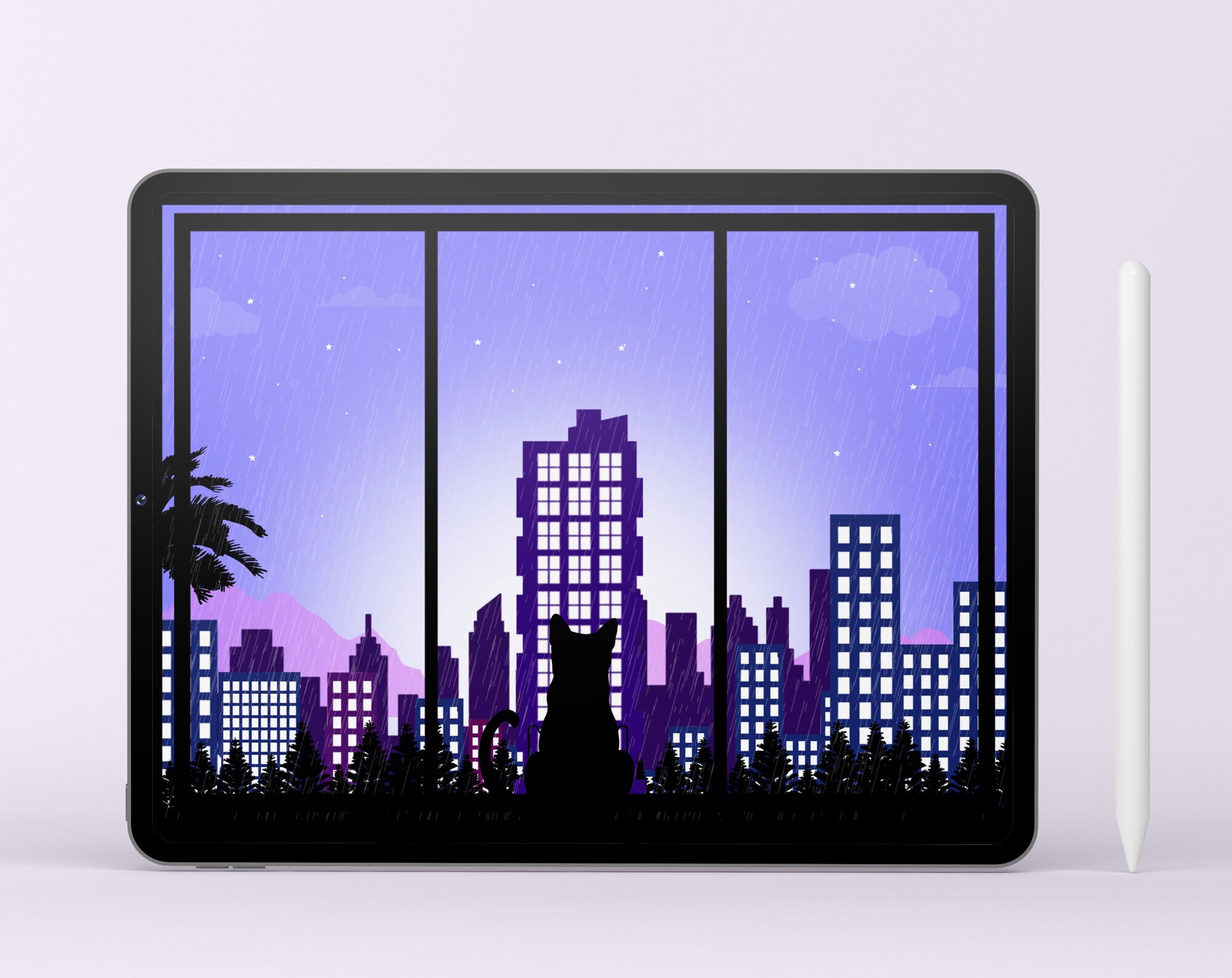 112 Cityscape Procreate Stamp Brushes, City Sky Line Brushes for ...