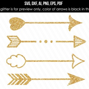 Arrow svg, Arrow cutting file cricut silhouette, Arrow clipart, Arrow vector - svg,dxf,eps,png,pdf,ai - Instant digital download