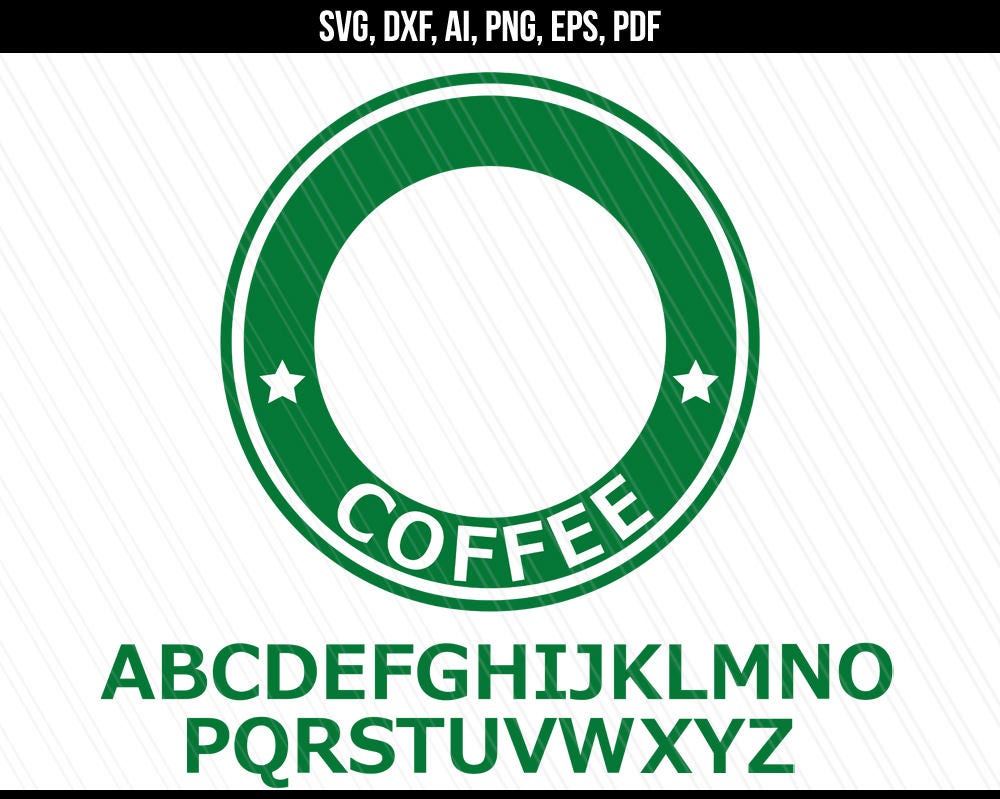 Download Starbucks Svg Starbucks Coffee Outer Ring Svg Custom Etsy