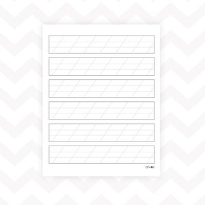 Hand Lettering Practice Sheets,faux Calligraphy Worksheets,lowercase ...