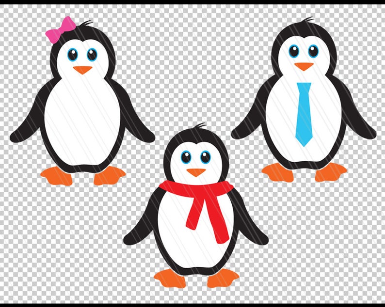 Download Penguin SVG Penguin monogram svg Cute Baby Penguin svg dxf ...
