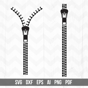 Zipper svg, Zip svg, Zipper vector, Zipper clipart, Zipper cut file, Cricut silhouette cut files- svg,dxf,ai,eps,pdf,png - Digital download