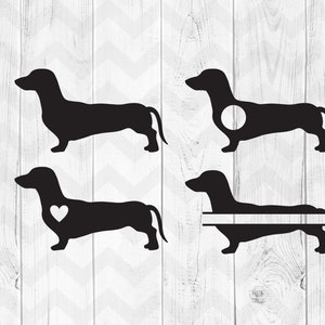 Dachshund svg, Dog svg, Dog lover svg, dachshund dog clipart, Pet svg, dog vector, Cricut silhouette cut files- svg, dxf, ai, eps, pdf, png