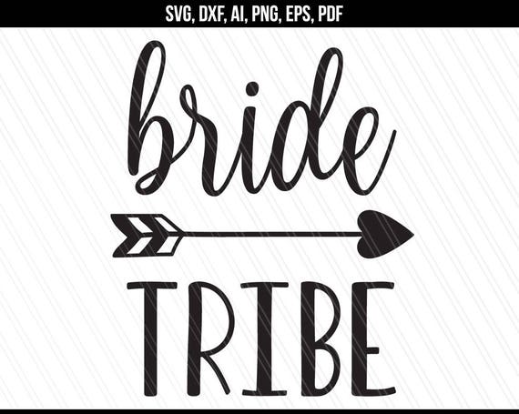 Download Bride tribe svg Bride svg Wedding svg dxf cut files Team ...