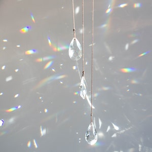 Suncatcher Set Crystal Glass for Windows Crystal Mobile Sparkling Rainbow image 8
