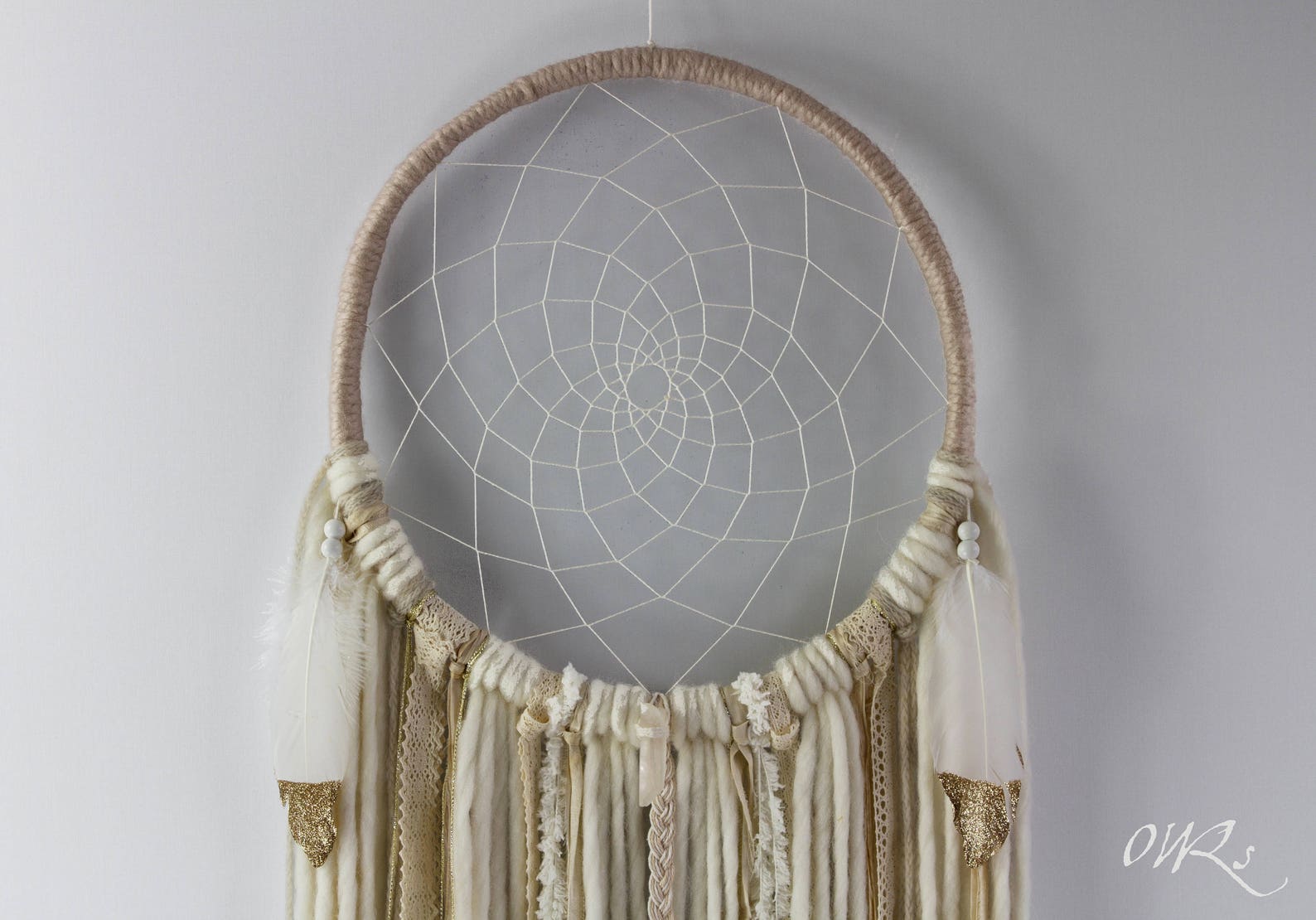 Sol Boho XL Gold Dream Catcher Extra Large Dream Catcher Etsy