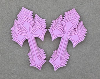 Set of 10 Cross patches