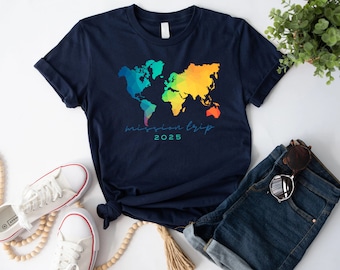 Kyrkomissionsresa Kristet serviceteam för grupp Unisex mjuk t-shirt