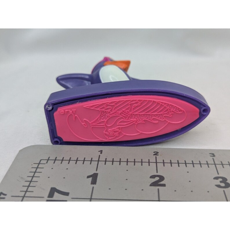 Lisa Frank Penguin Surfer Stamp 3 Inch image 5